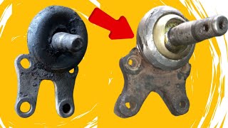 how to restore toyota hiace ball joint  how to repair ball joint [upl. by Pinebrook]