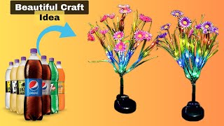 Decorating Ideas  DIY Room Decor  Plastic Bottle Craft Ideas  Waste Material craft ideas [upl. by Aba]