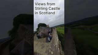 Stunning Stirling Castle View 🏰 Scotland shorts castles views [upl. by Rengia]