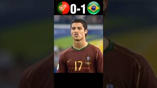 The Day Portugal Knockout Brazil  Semi Final World Cup Imaginary football ronaldo [upl. by Yebloc]