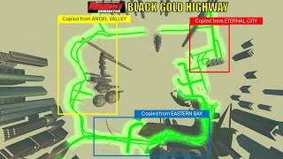 Burnout Dominators Black Gold Highway is a Frankenstein of Burnout Revenge Tracks [upl. by Brig478]