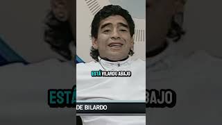 Anécdota de MARADONA con BILARDO [upl. by Venus]