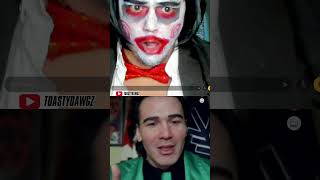 Jigsaw Talks to Racist Riddler Omegle shorts funny toastydawgz hyphonix fyp egirl [upl. by Miriam]