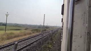 Doubling View  Manmad  Daund Near Sarola Seaction Doubling amp Electrification doublingupdate [upl. by Eatnahc]