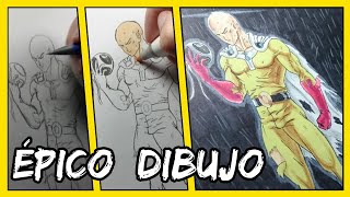 MIRA Como Creo este DIBUJO EPICO de SAITAMA en 2024 [upl. by Dlaner]