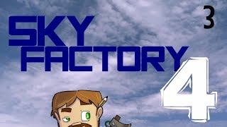 SkyFactory 4 Modded MInecraft Episode 3 Tin Trees and Pig Seeds [upl. by Dysart]