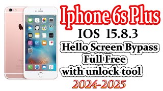 I PHONE 6S PLUS WIFI BYPASS 2025  FREE iCloud Bypass Tool iOS 1583  iOS 16107 6S TO X [upl. by Asilav]