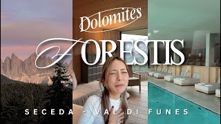 My Bucket List  FORESTIS DOLOMITES เหมือนอยู่ในฝัน เที่ยว Seceda amp Val di Funes ITALY Ep4 [upl. by Dronel]