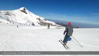 La Pierre Saint Martin  Le boulevard des Pyrénées  Hiver 2022 [upl. by Electra154]