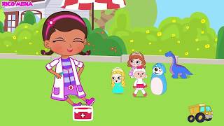 Doc McStuffins  Lambie Mcstuffins Was Injured Part 2  Best Cartoon For Kids  Rico Media [upl. by Angell]