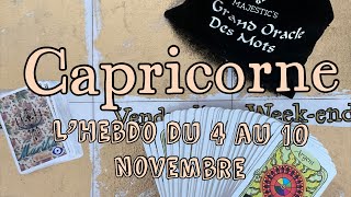 CAPRICORNE ♑️ « VOUS VOULEZ LA PAIX  » [upl. by Cleave562]