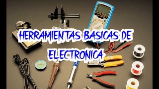 Caja de Herramientas para Electronica con sus nombresbasicacasera taller juego tecnico tipos [upl. by Aliab]