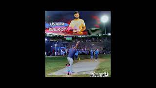 USAMA Ali Flat Sixes tapeballcricket viral cricketlover viralvideo ytshort [upl. by Attelahs]