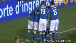 Qualificazioni Mondiali 2014 Armenia  Italia 13  Highlights 121012 [upl. by Aneelad]