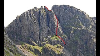 Scafell pikes the Scafell crag multi pitch climbing [upl. by Airal]