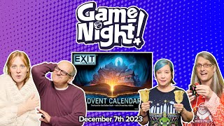 GameNight 24 Days of Christmas  Exit The Game Advent Calendar The Hunt for the Golden Book Day 7 [upl. by Ailbert184]