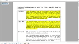 17 Kündigung des Mietvertrags nach §§ 543 I 569 II BGB Nachhaltige Störung des Hausfriedens [upl. by Monarski]