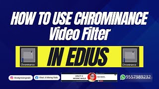 How to Use Chrominance Video Filter khatigmixingwale [upl. by Willin783]