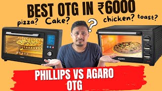 Phillips Vs Agaro Otg Oven Review Best Digital Otg Oven For Baking Grilling Best Otg Oven India [upl. by Gnilsia]