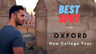 Best view of Oxford University  New College campus tour [upl. by Nassir]