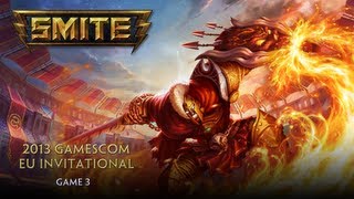 SMITE  Gamescom European Invitational  Round Robin 3 of 6 [upl. by Laroc937]