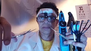 ASMR Hospital ER Doctor Exam  Cranial Nerve Exam  Full Body Exam [upl. by Oiredised]