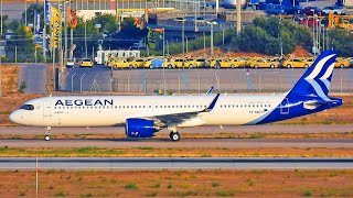 Aegean Airlines 4th A321neo delivery [upl. by Leeann]