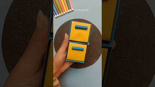 Diy Cute paper drawer art papercrafts artandcraft [upl. by Oahc]