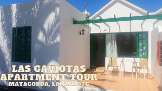 Las Gaviotas Apartment Tour  Matagorda Lanzarote  Canary Islands  August 2022  4K [upl. by Eniluj264]