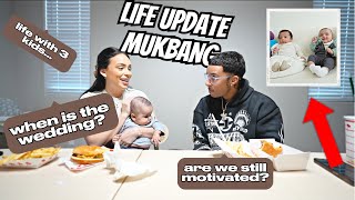 Life Update MUKBANG  Apollos First Playdate Adorable [upl. by Htiderem821]