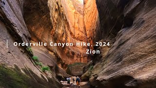 Orderville Canyon Hike 2024 [upl. by Ambrosine92]