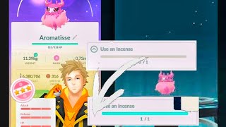 How to Evolve Spritzee to Aromatisse 🔥🔥 100IV  Pokémon Go [upl. by Cirdec]