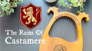 The Rains of Castamere Game of Thrones  Lyre Harp Cover [upl. by Adley]