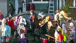 Mummers Parade 2016 St Johns Newfoundland audio Mummers Song Great Big Sea [upl. by Powel]