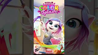 Talking Angela Color Splash Gameplay Android ios [upl. by Florio]