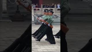 Chinese soldier the most handsome goose step！ [upl. by Juline]