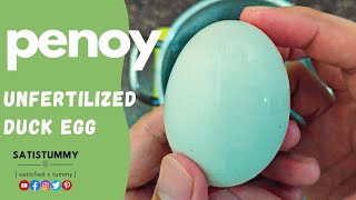 Secrets to Perfectly Boiled Penoy Filipino Egg Delicacy  BOILED UNFERTILIZED DUCK EGG  SatisTummy [upl. by Lawley]