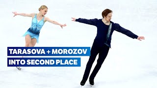 ⛸️ Personal Best for Evgenia Tarasova  Vladimir Morozov  Figure Skating Beijing 2022 [upl. by Nylloc]