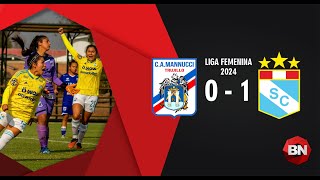 Mannucci 0  1 Sporting Cristal Liga Femenina 🇵🇪 🏆 Fecha 11 [upl. by Anialad]