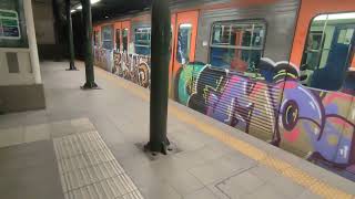 Athens Metro Aghios Eleutherios to Aghia Marina lines 1amp3 [upl. by Oliver]