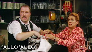 The Sausages in the Trousers  Allo Allo  BBC Comedy Greats [upl. by Leahcimnoj]