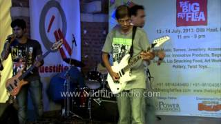 Progressive Rock band at Delhi Haat [upl. by Doniv]