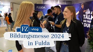 Bildungsmesse Fulda 2024 Ausbildungsmöglichkeiten Berufe amp Eindrücke hautnah [upl. by Ayres]