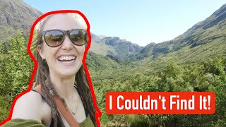 You WONT BELIEVE the HIDDEN Gems I Found on This Solo Female Hike  Famous Scottish Glen [upl. by Elokcin]