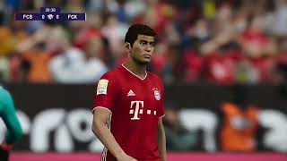 FCB VS FCK FOOTBALL PES 2021 GAMEPLAY [upl. by Cleodel347]