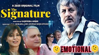 The signature Movie Review  Anupam Kher Mahima Chaudhary Neena Kulkarni  ZEE5 thesignature [upl. by Treborsemaj]