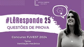 LêResponde 25 questões do concurso FUVEST 2024 fisioterapeuta [upl. by Grodin]