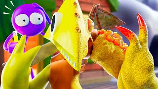 YELLOW Becomes a MONSTER Rainbow Friends 2 Animation [upl. by Teressa]