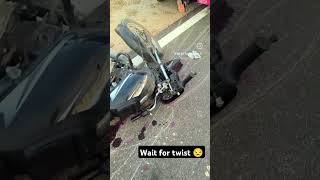 Road Accident 🥺  Drive Carefully  subscribe support subscribe like comedy shorts [upl. by Mamoun]