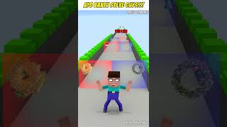 Ayo bantu Steve lewati rintangan dan bertemu Santa‼️😱shorts shortvideo game funny [upl. by Quickman541]